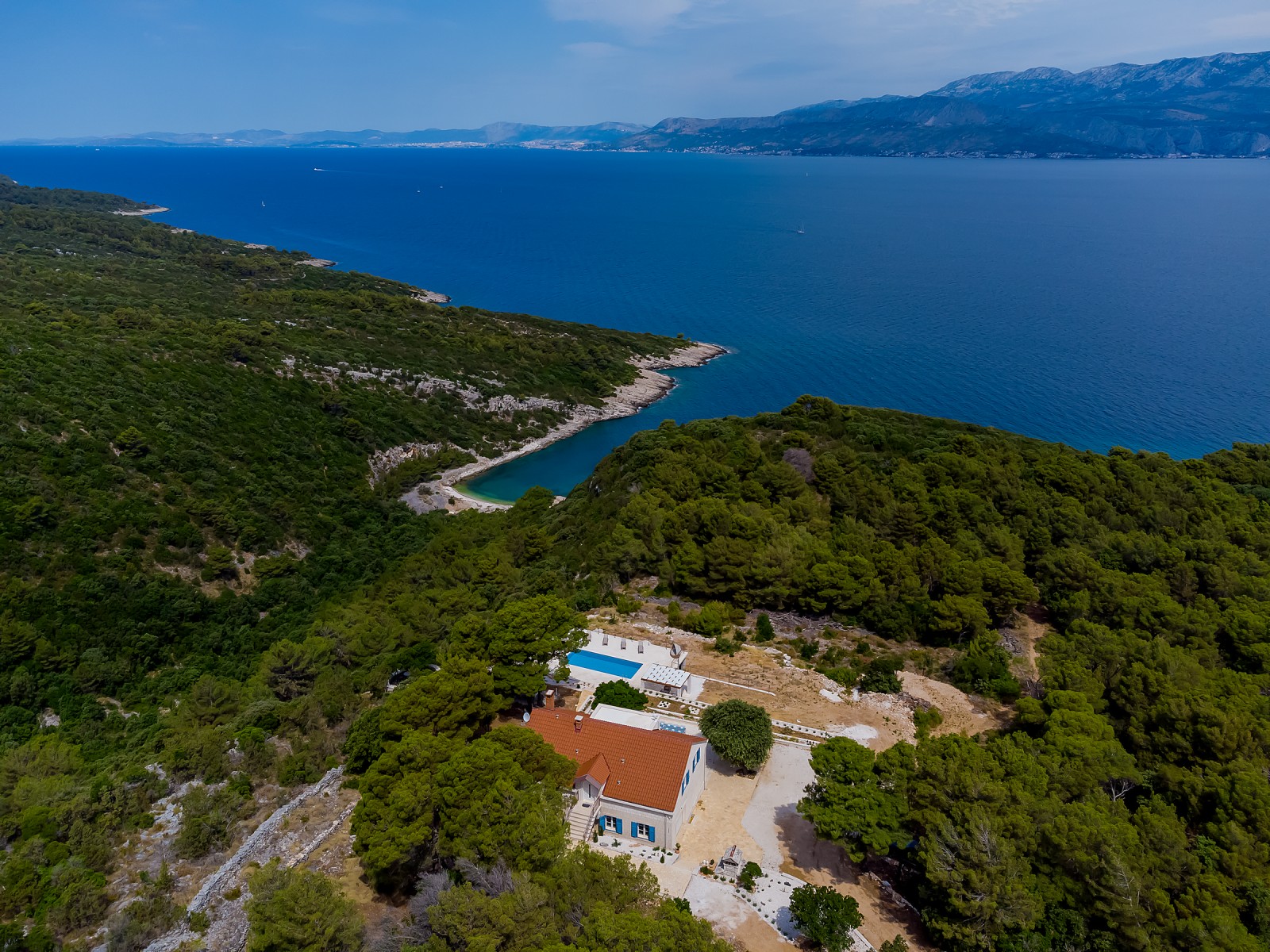 Villa Petrus on the Island of Brač