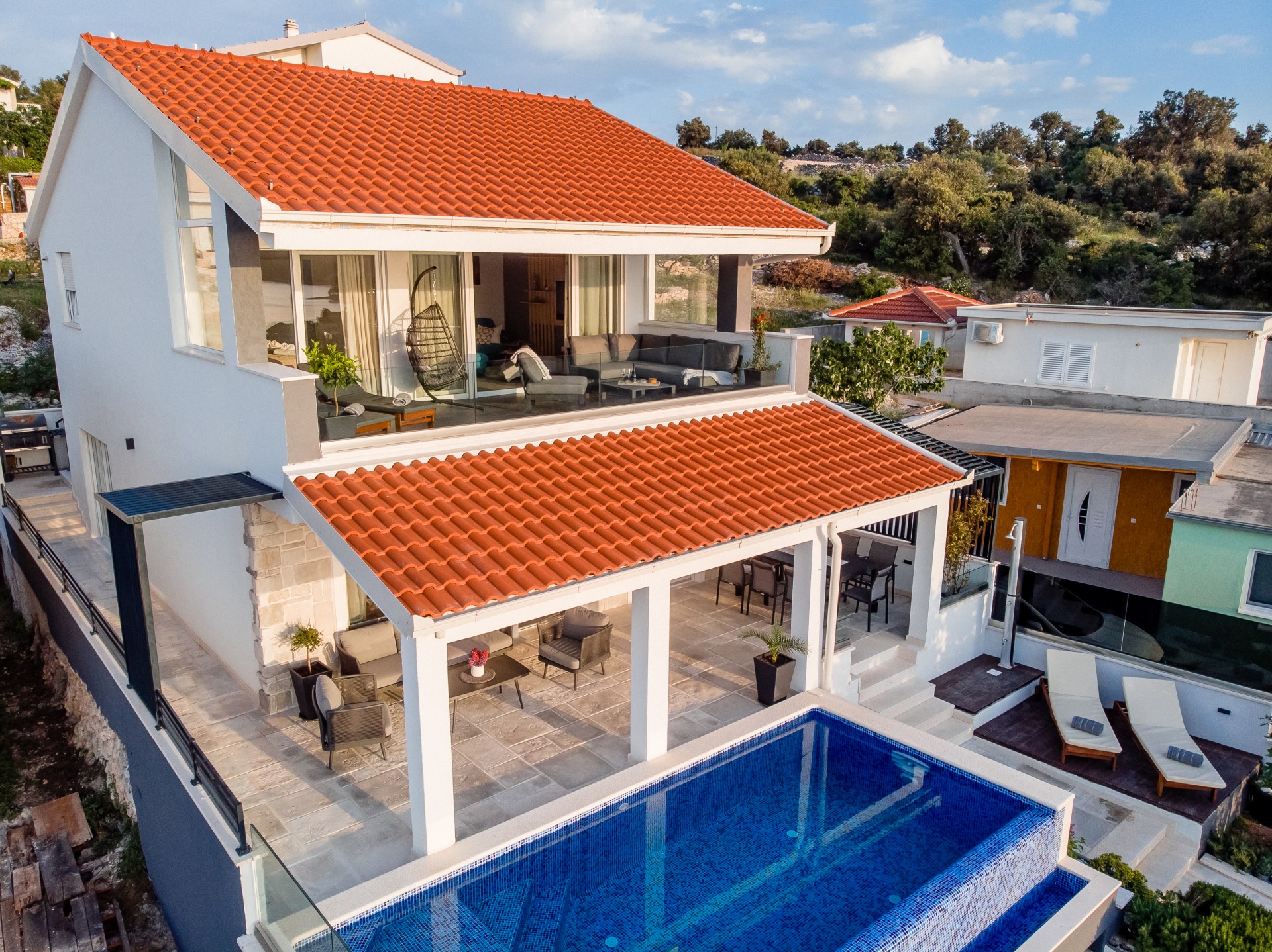 Villa Miracle with amazing sea view