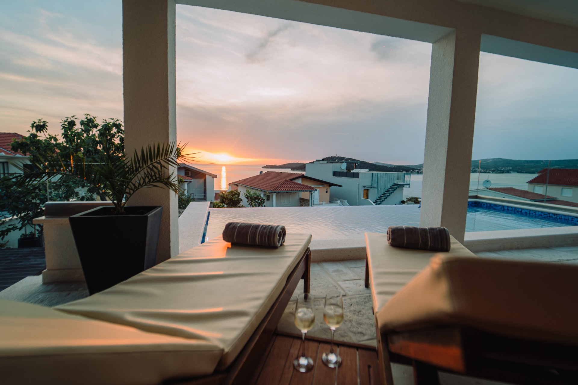 Villa Miracle with amazing sea view