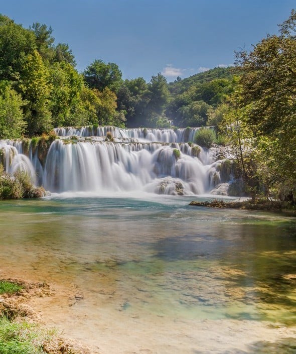 Villaer nær Krka Nationalpark