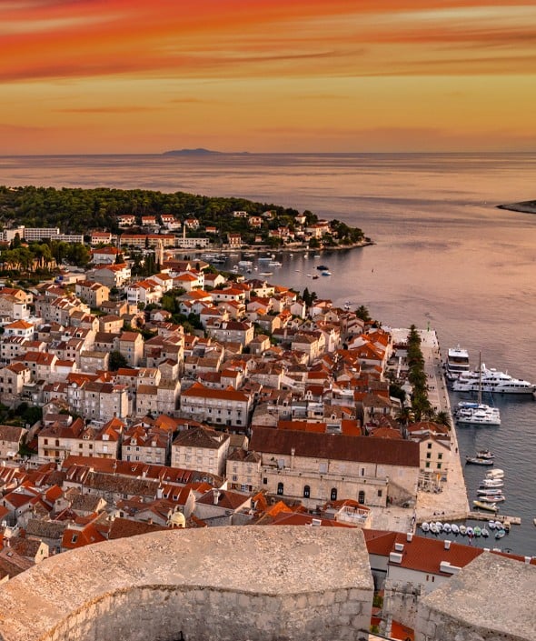 Villaer på Hvar