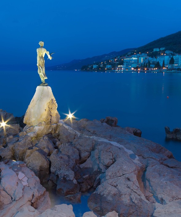 Villaer i Opatija