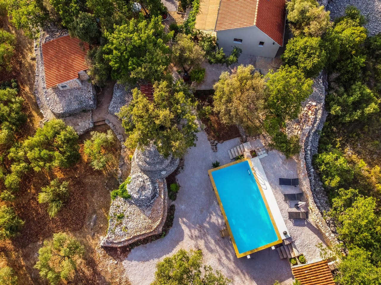 Villa Bujur near Šibenik