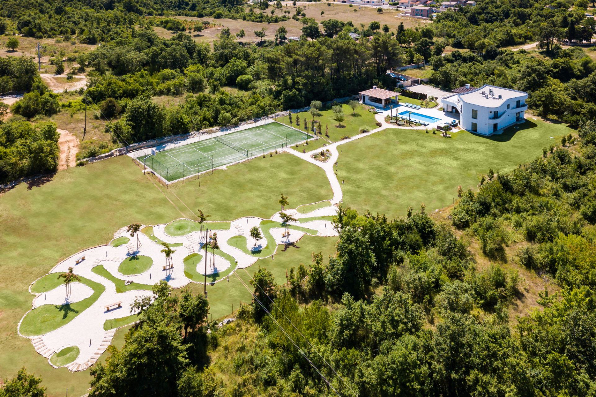 Luxury villa Vestibul