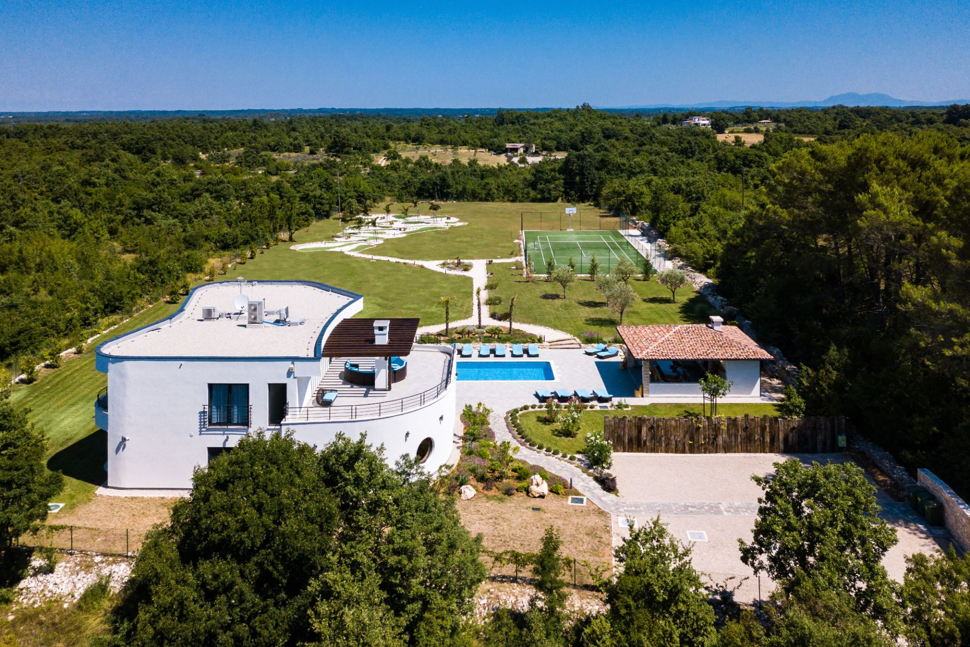 Luxury villa Vestibul