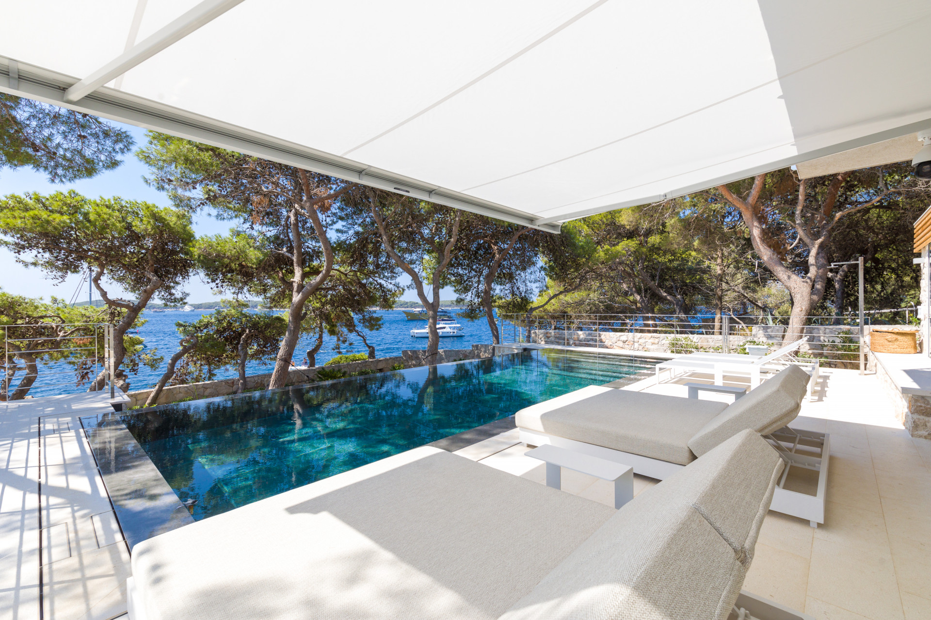 Beachfront villa Pakleni on Hvar Island