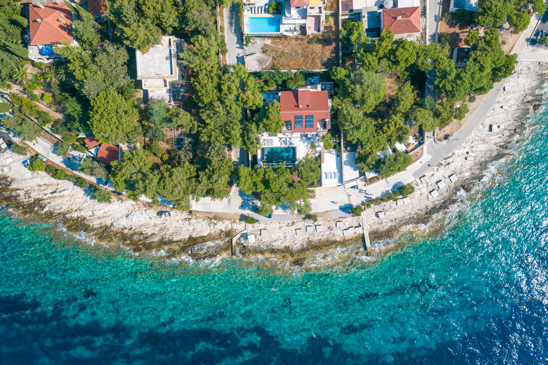 Beachfront villa Pakleni on Hvar Island