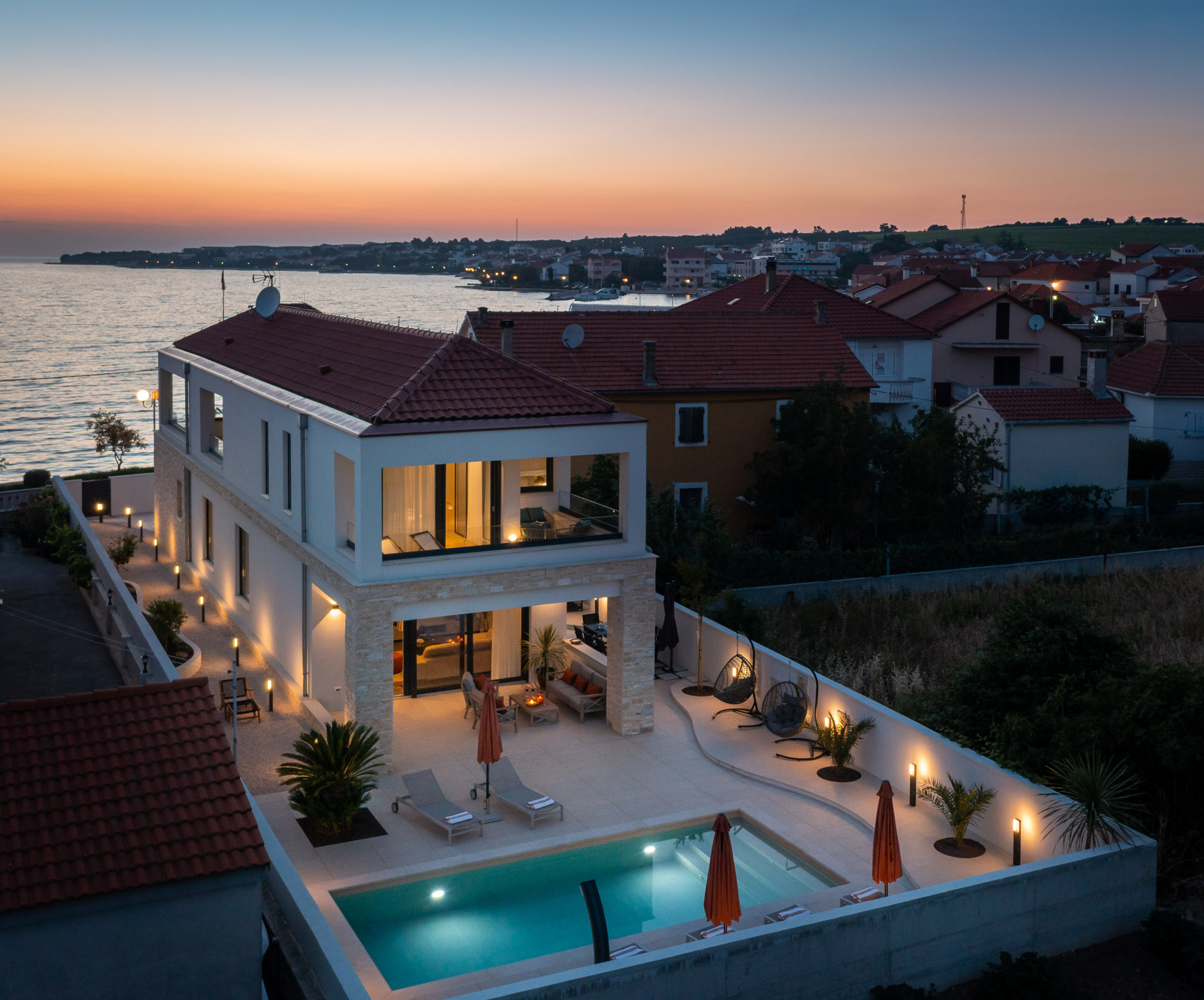 Beachfront Villa La Thea