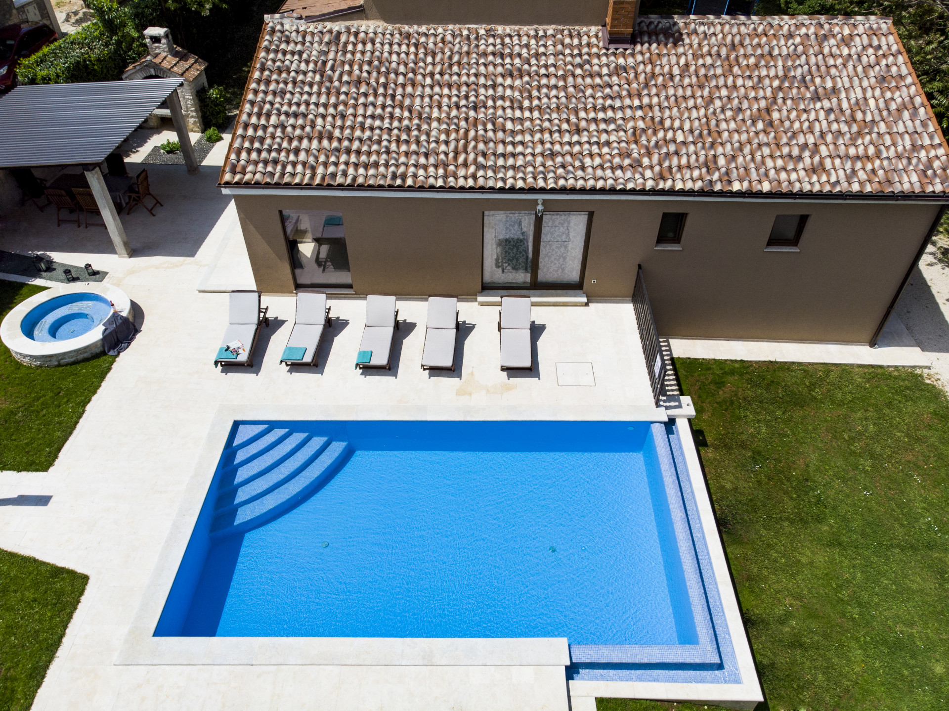 Villa Ferlini near Pula