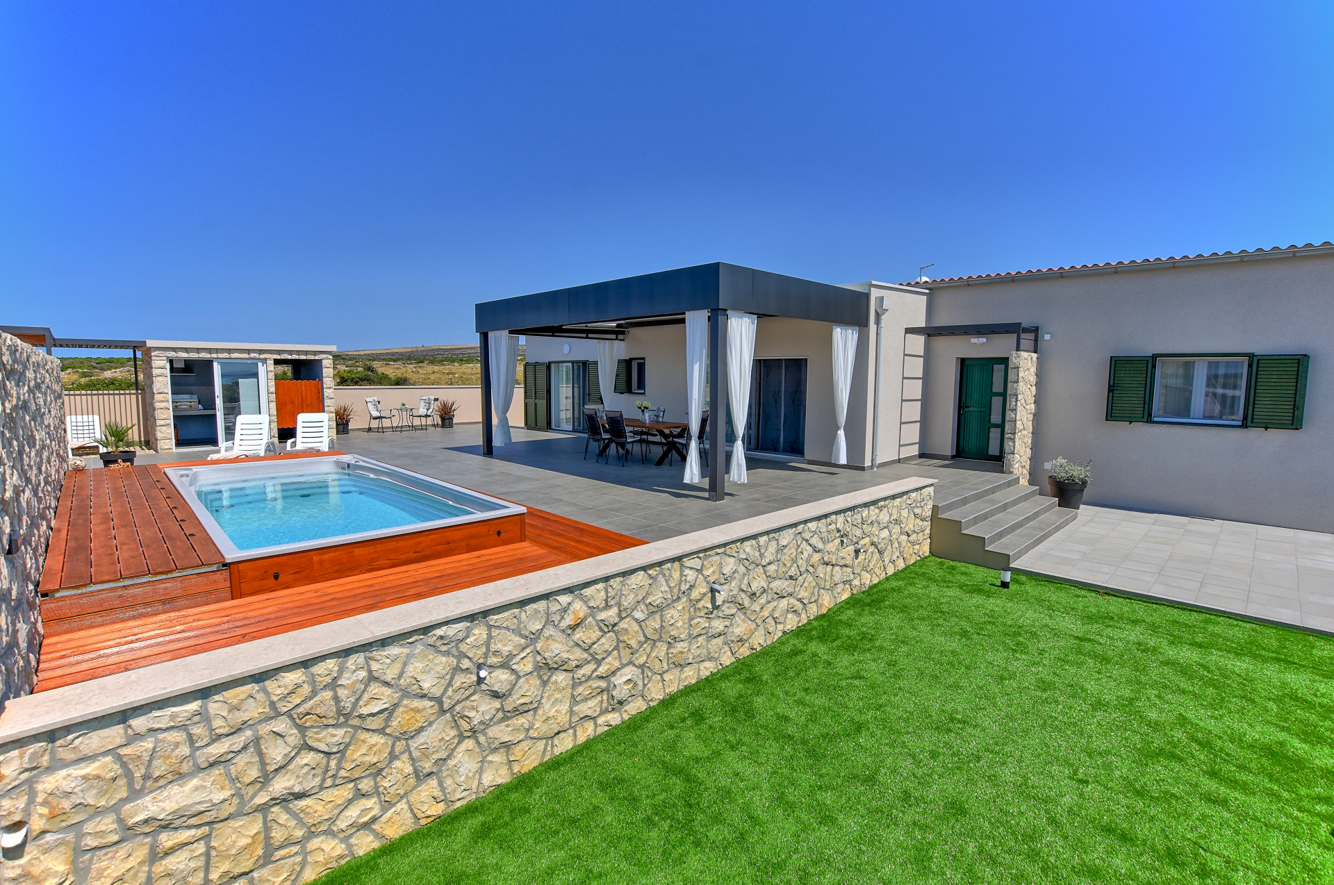 Villa Irena on Pag island
