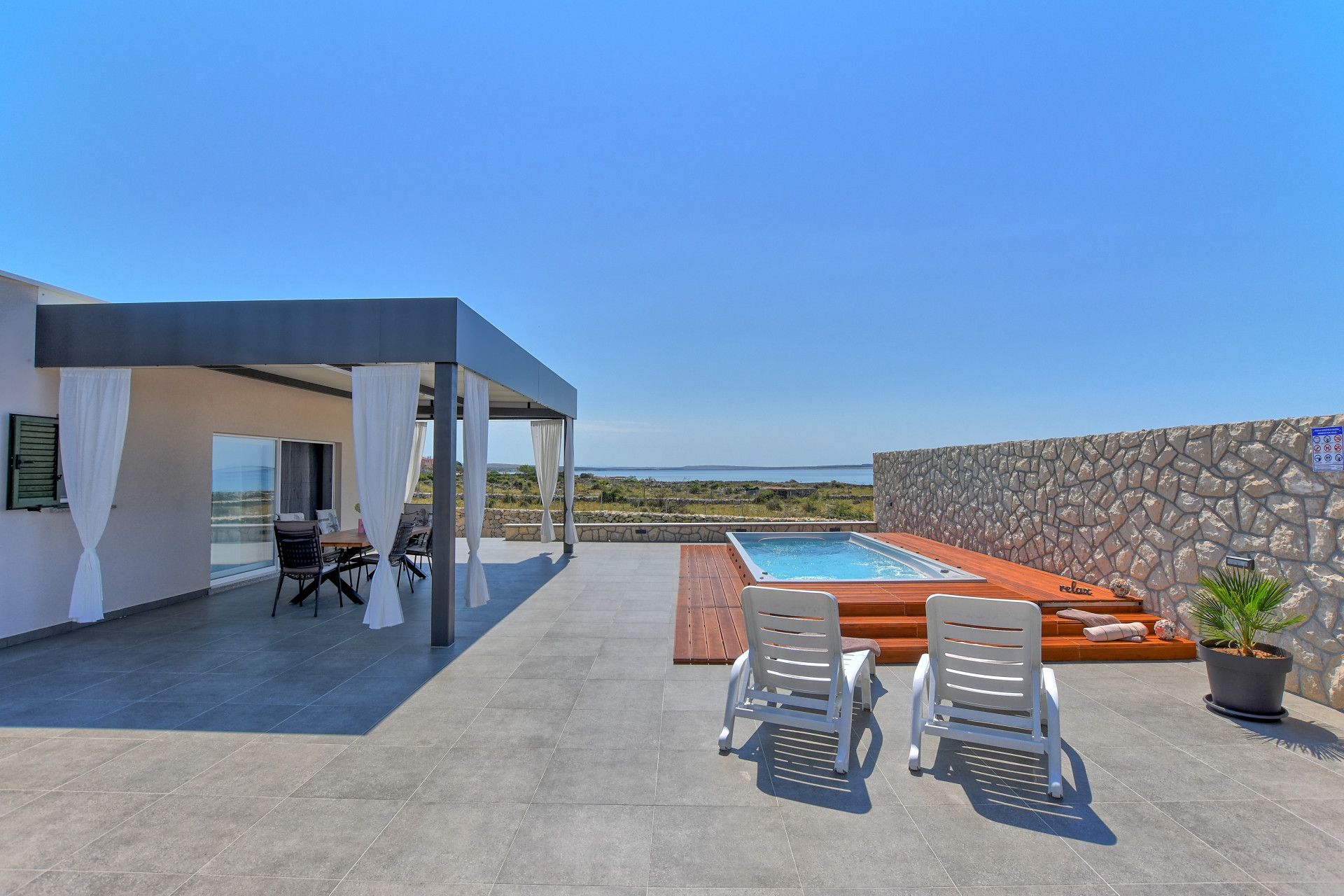 Villa Irena on Pag island