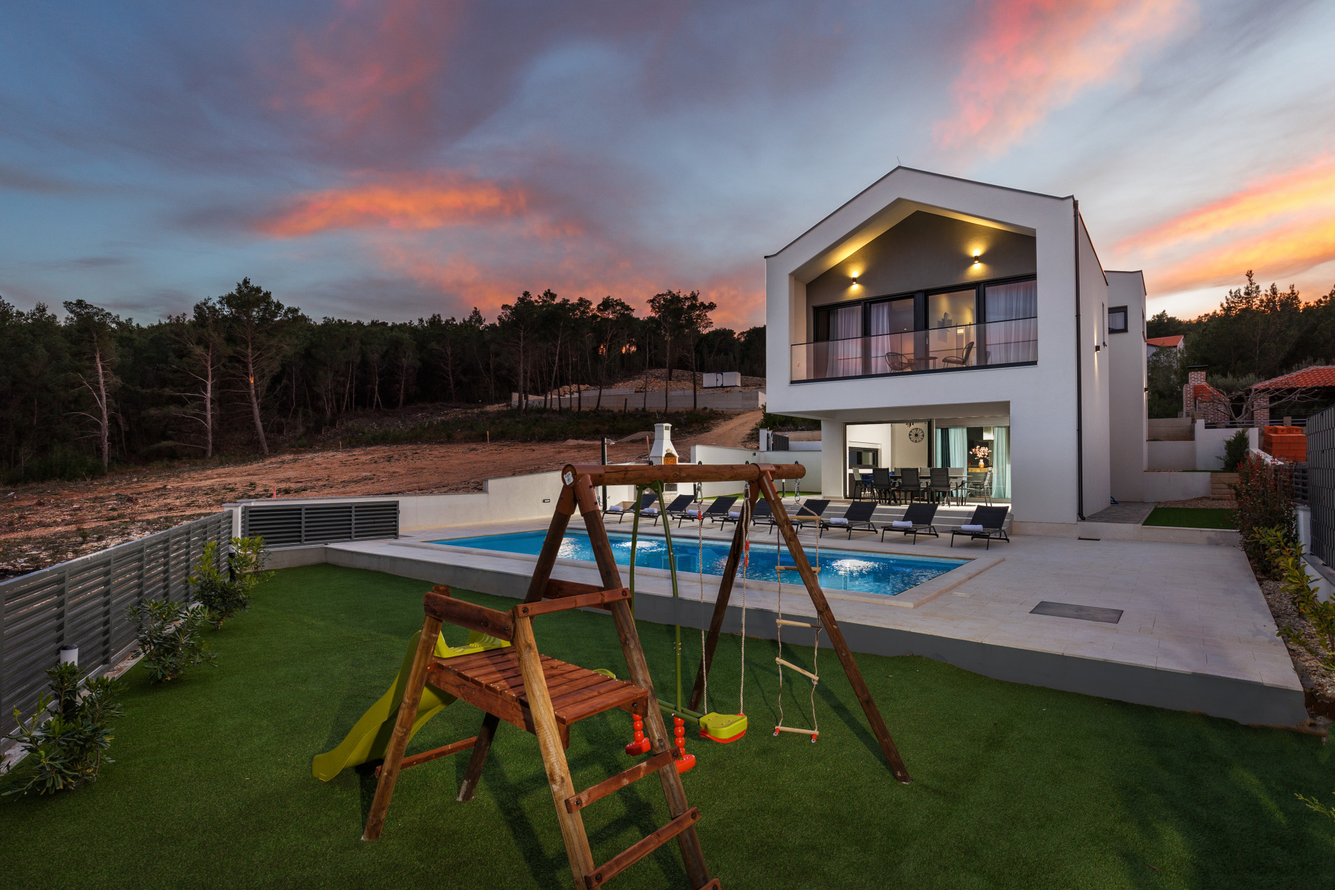 Ville Pine in Prigrada, Zadar