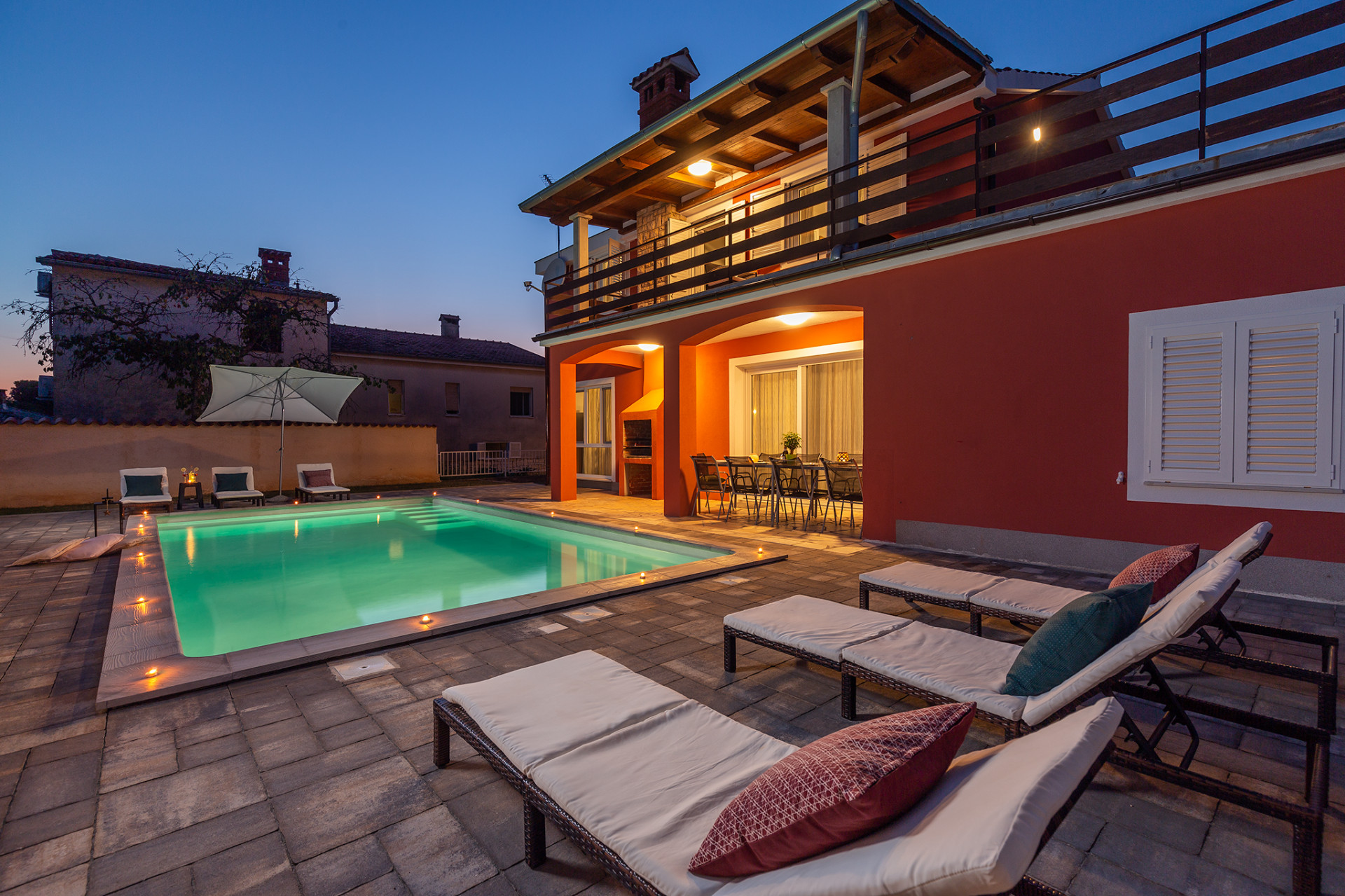 Villa Polion Valbandon near Pula