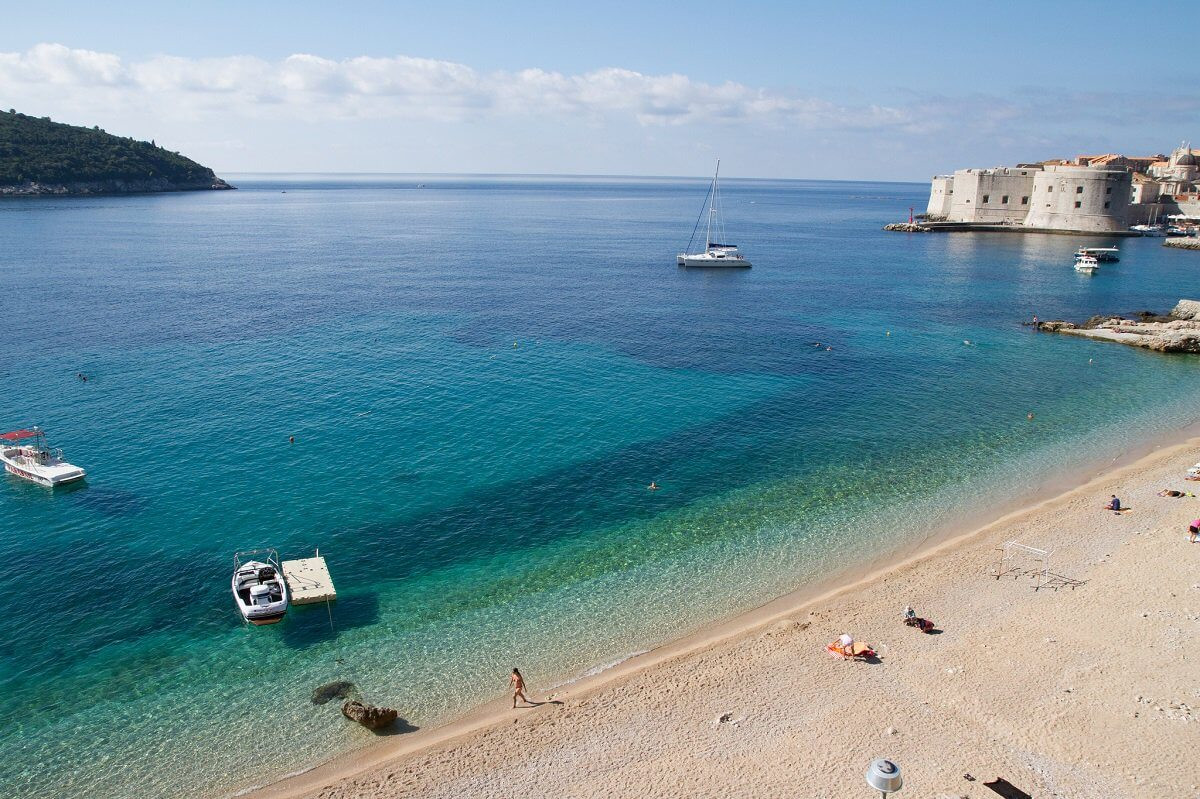 Top 5 beaches in Dubrovnik