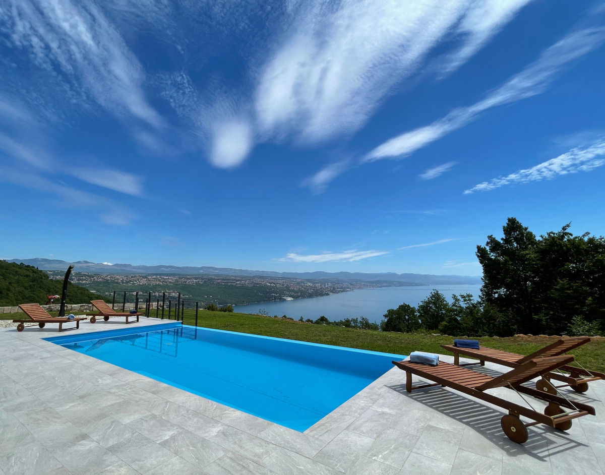 Seaview villa Deavista in Opatija