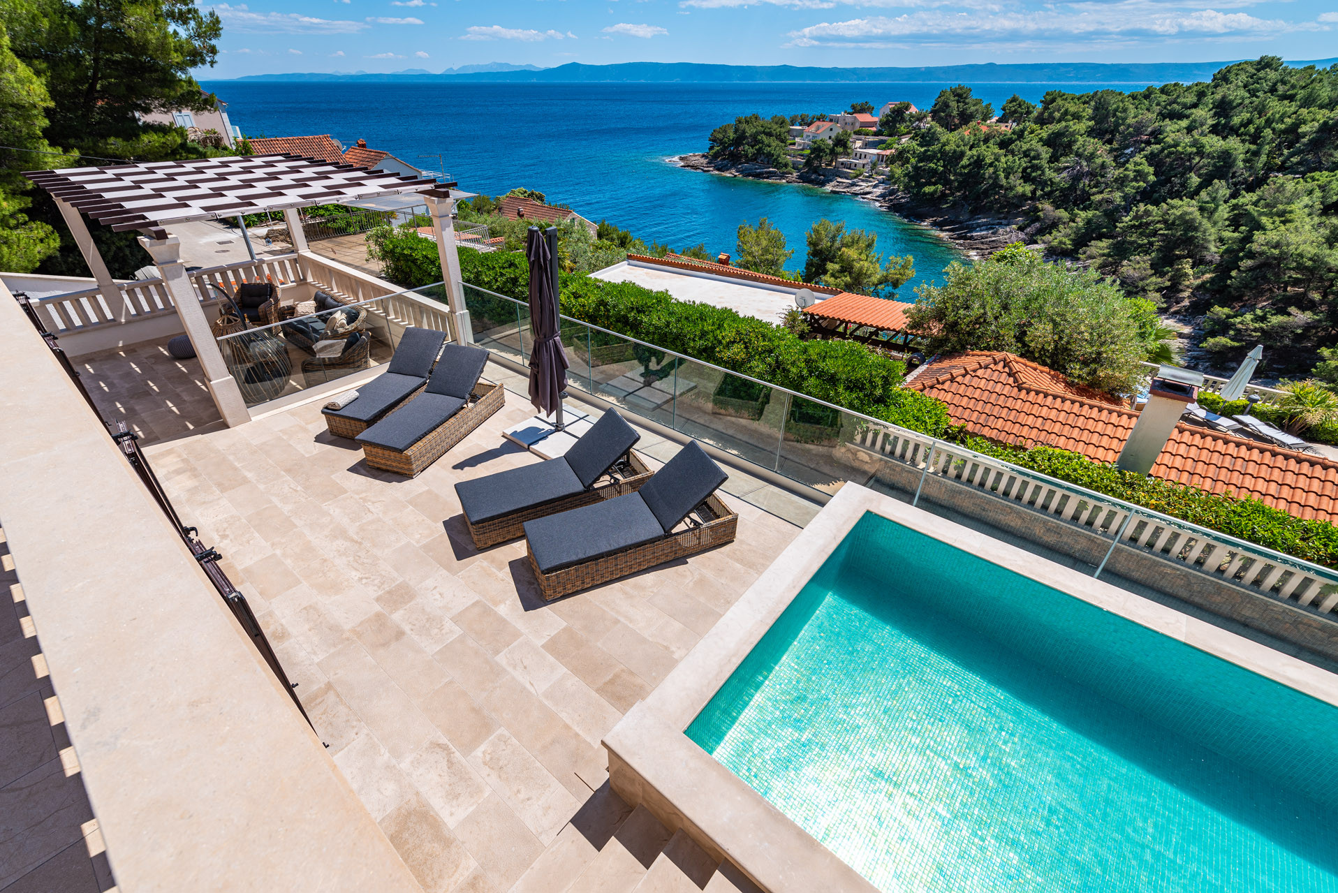 Seaview villa Kadena on Brač Island