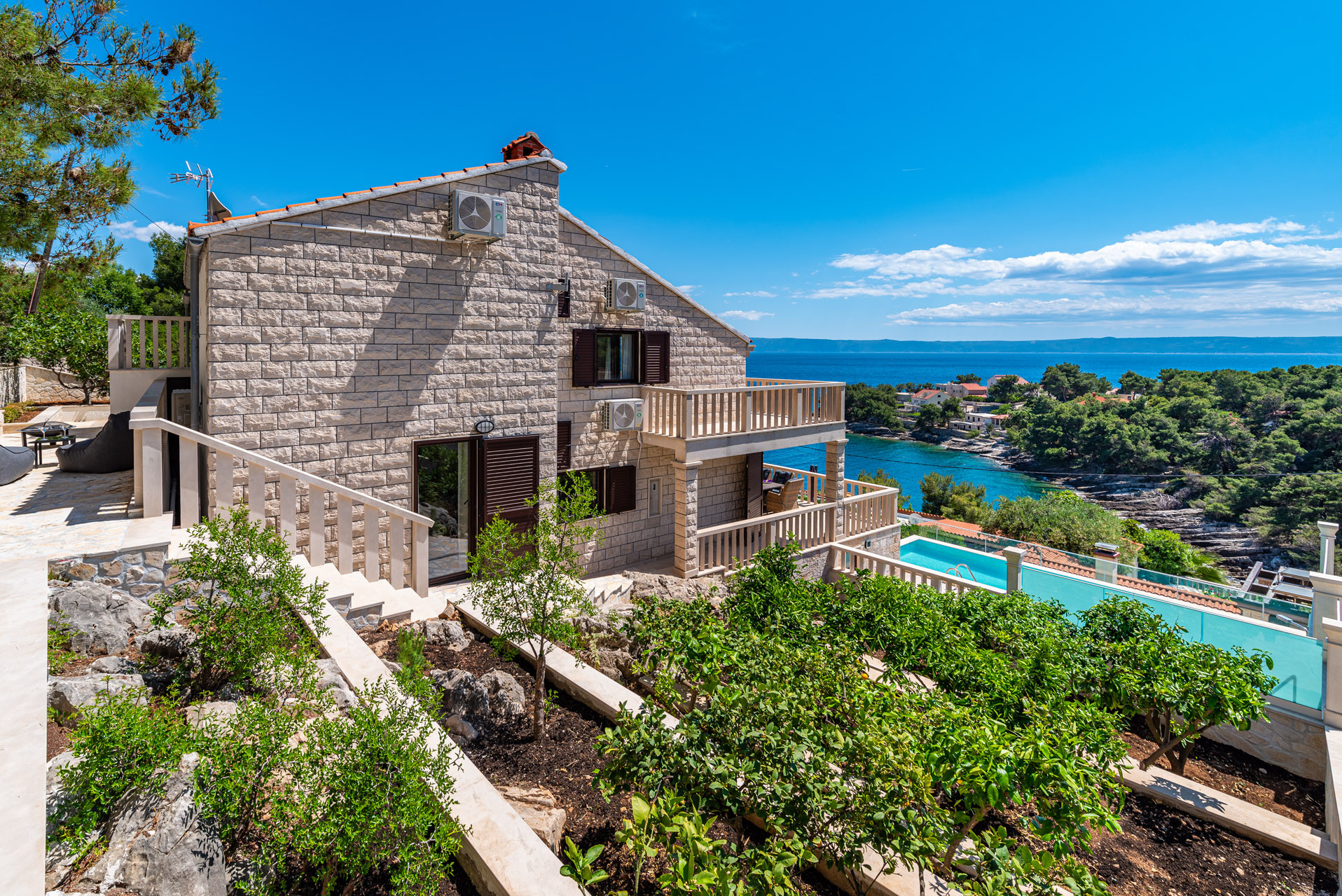 Seaview villa Kadena on Brač Island