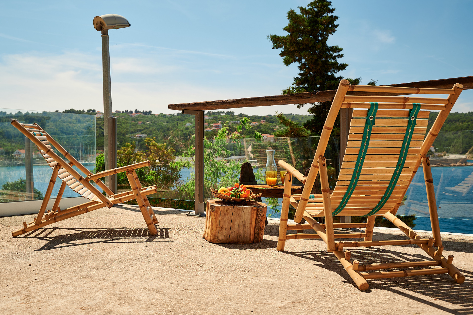 Villa Mistral with a seaview