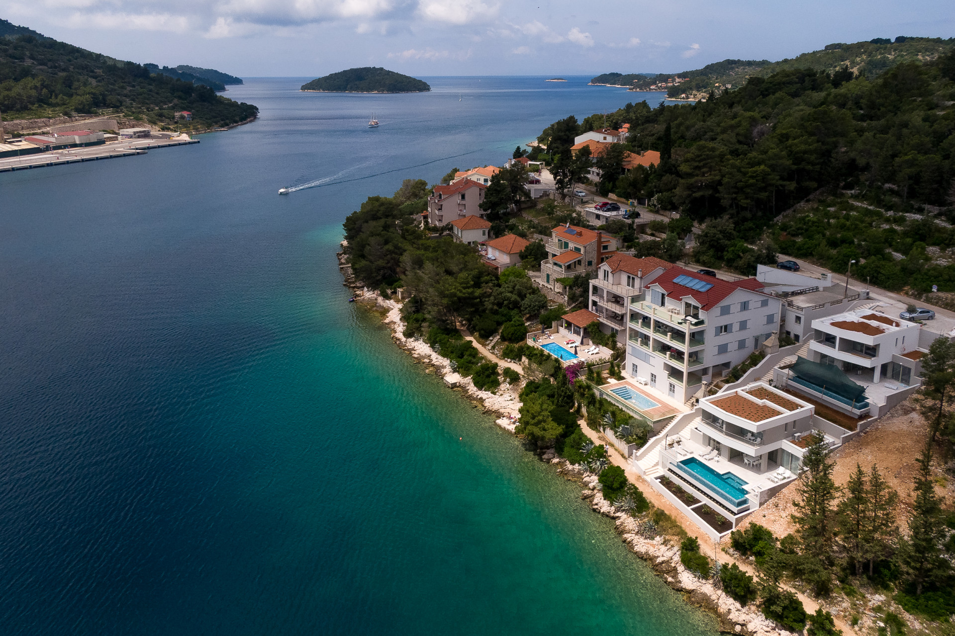 villa korkyra lavanda on the island korčula