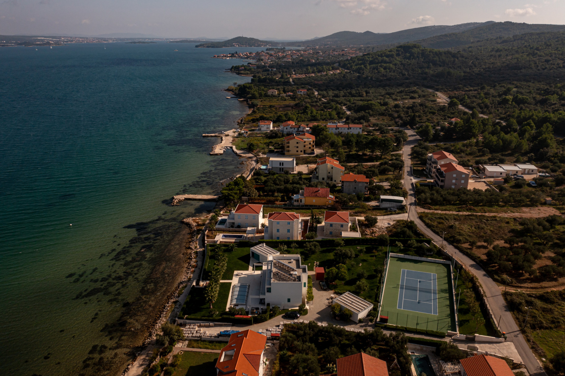 villa Courtside on island Pašman