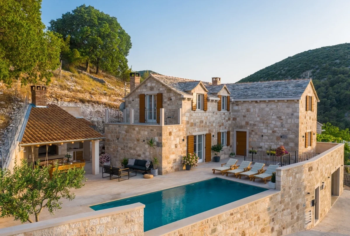 Villa Ani on the Island of Brač