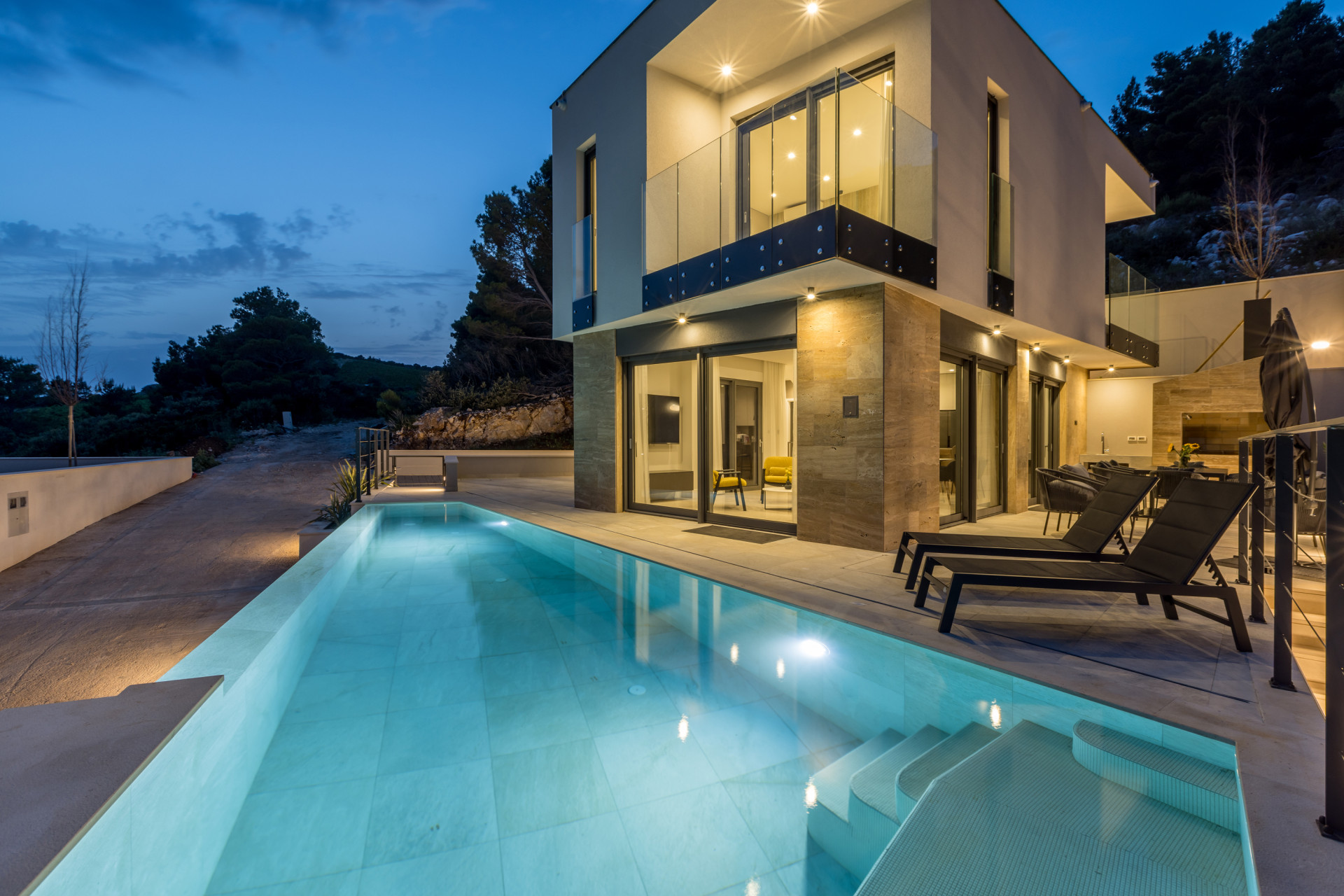 villa Luce on island Pelješac