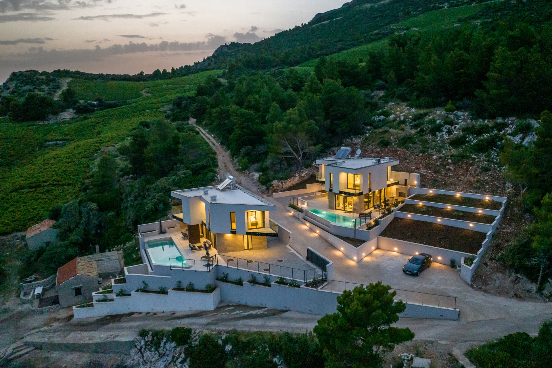 villa Luce on island Pelješac