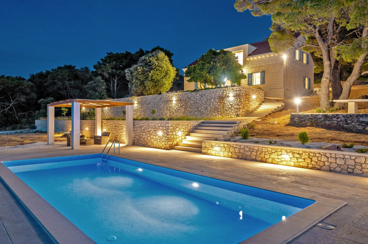 Villa Petrus on the Island of Brač