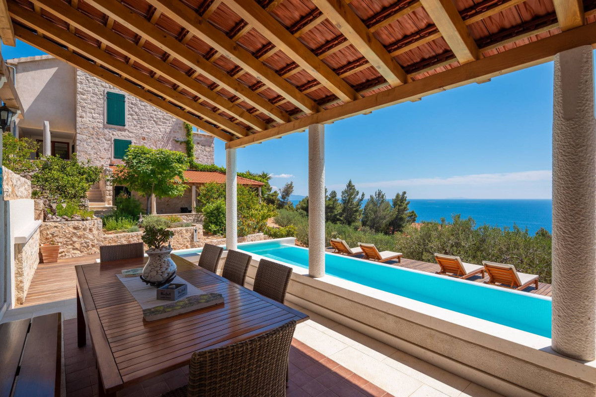 Villa Perka on Hvar Island