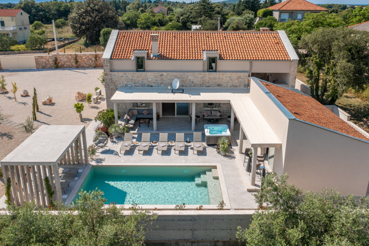 Luxury Mediterranean retreat at Villa Utopia with pool and spa