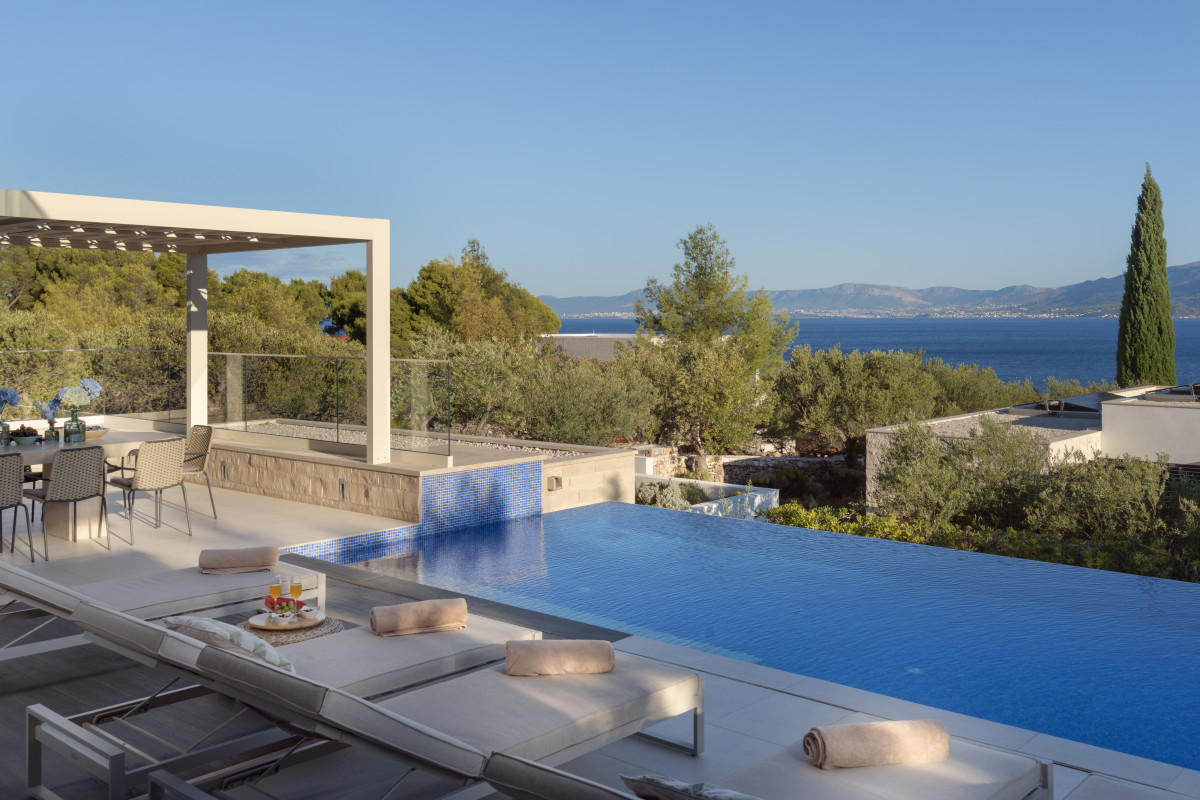 Luxury Villa Ana Splitska on Brač Island